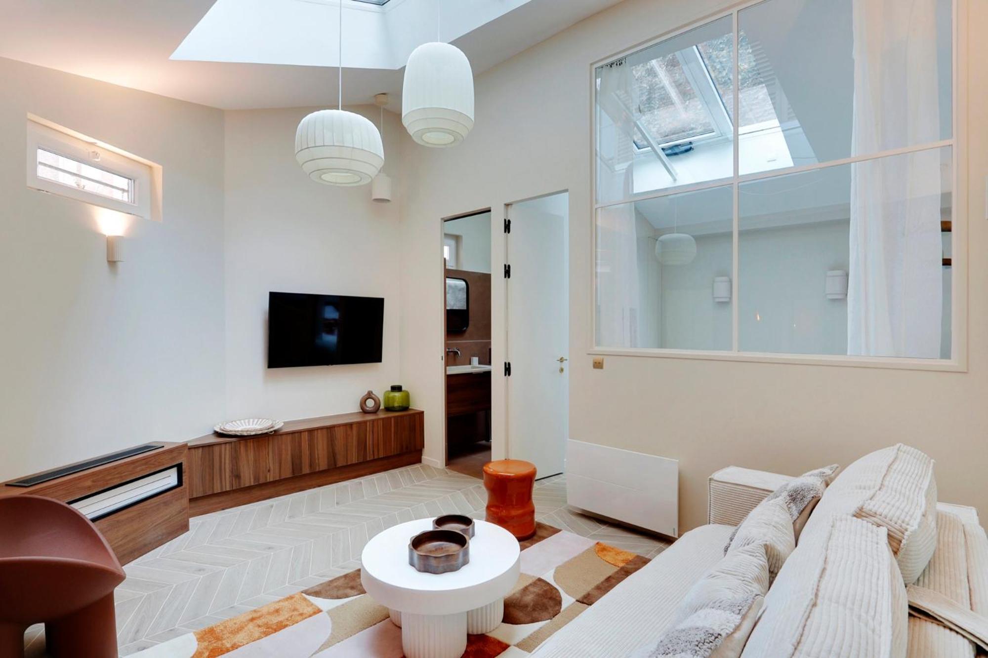 Апартаменты Fabuleux Loft Blomet Tour Eiffel Париж Экстерьер фото